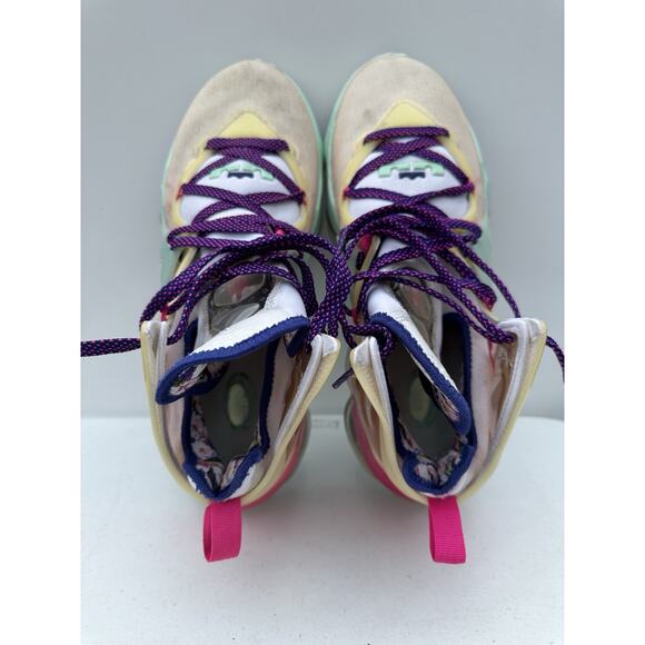Lebron XIX 19 Valentines Day Love Letter Multicolor Pink DH8459-900 Mens 13 main image 11